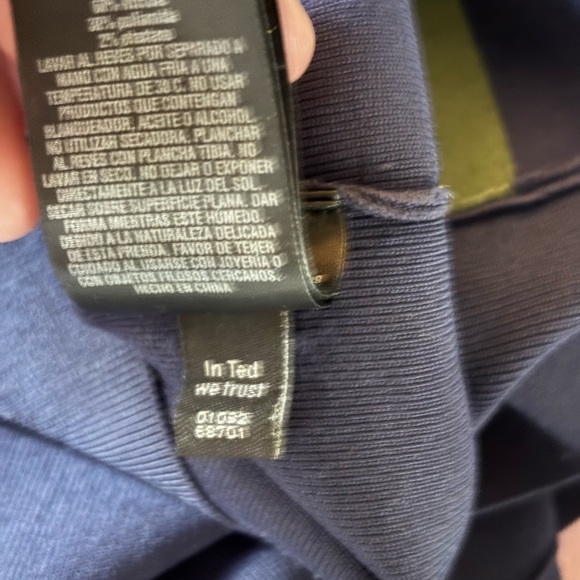 TED BAKER Ysina Striped Bodycon Midi Dress Sz 4 - Picture 13 of 14